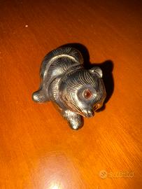 Statua argentata vintage