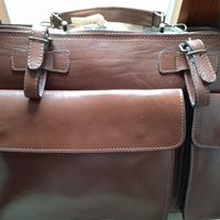 Borsa/cartella  in cuoio