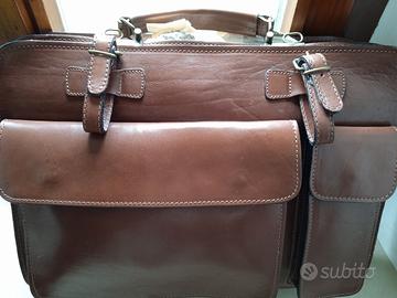 Borsa/cartella  in cuoio