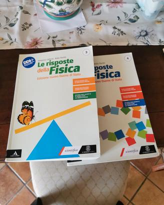 libro 'le risposte della fisica' vol. ,3,4