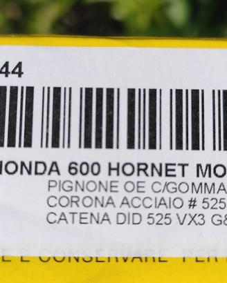 kit trasmissione Honda 600 Hornet