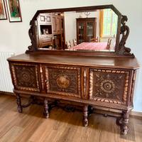 Mobile madia credenza antica in legno massello
