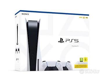 ps5 versione disco + 2 controller