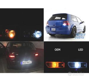 KIT 8 LAMPADE LED ESTERNE PER VOLKSWAGEN VW GOLF 4