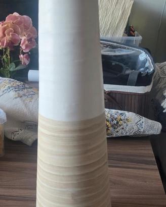 Vaso alto stile shabby