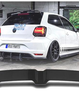 SPOILER ALETTONE VOLKSWAGEN VW POLO 6R 6C LOOK OET