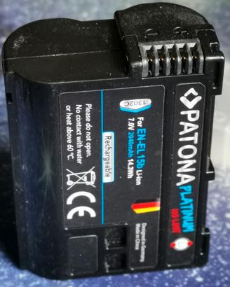 Batteria ricaricabile EN-EL15b PATONA Platinum