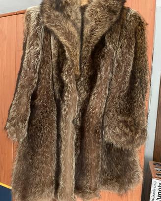 Pelliccia vintage in marmotta.