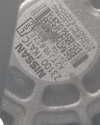 Alternatore NISSAN QASHQAI 1598cc benzina del 2012