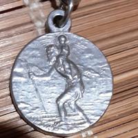 Medaglia S.Cristoforo Arg.925 Antica .Lasberre