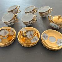 Set 12 tazzine e zuccheriera