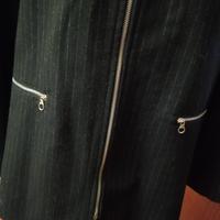 giacca uomo.nera gessata