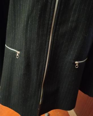 giacca uomo.nera gessata