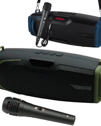 CASSA BLUETOOTH PORTATILE DA 20W CON MICROFONO