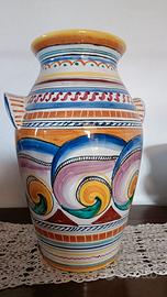 vaso in ceramica di Deruta
