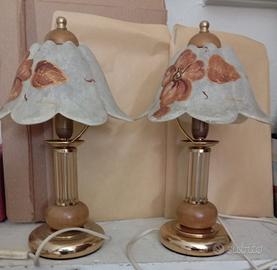 Coppia Abat-jour Vintage 