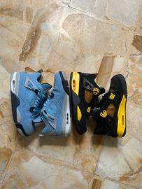 Nike Air Jordan 4 - University Blue, Retro Thunder