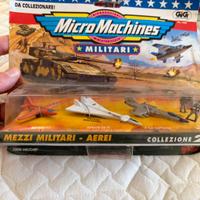 Micro Machines Mezzi Militari Aerei Collezione 22