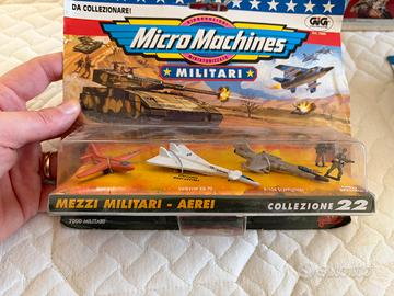 Micro Machines Mezzi Militari Aerei Collezione 22