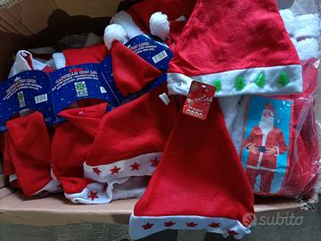 Vestiti babbo natale , accessori ecc
