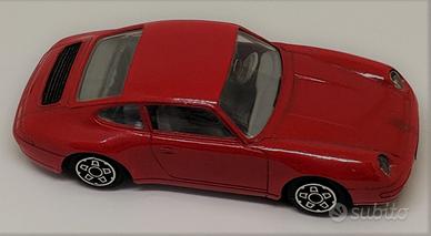 Porsche 911 rossa 1:43 1/43 Burago