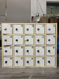 Armadietto casellario portavalori