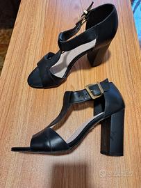 scarpe donna n. 39 fibbia dorata