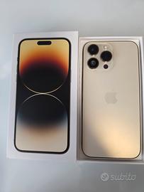 iPhone 14 pro max 128 GB colorazione gold