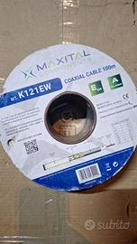 cavo coassiale da 100 metri cavo per antenna tv