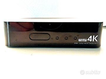 Smart Box Android™ + tuner DVB-T2/S2 HEVC Ultra HD