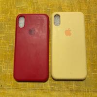 Cover originali liquid silicone iphone XS o X