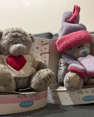 Coppia Peluche Tatty Teddy “Me to You” Originali 🧸