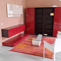 Soggiorno Wall-P rosso