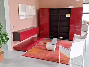 Soggiorno Wall-P rosso