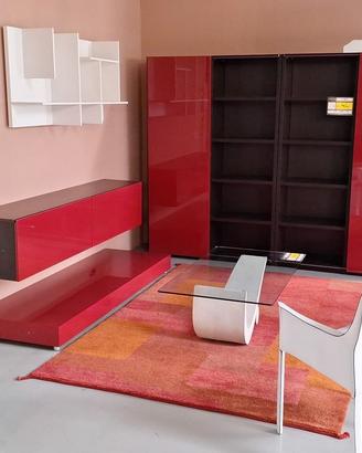Soggiorno Wall-P rosso