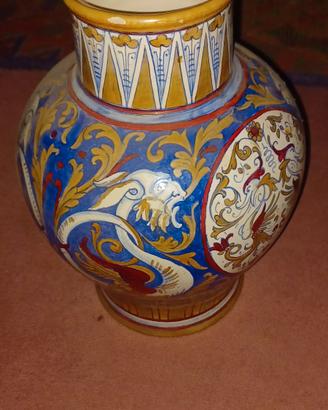 vaso grande ceramica Gualdo Tadino
