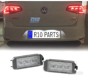 LUCI TARGA A LED VOLKSWAGEN VW GOLF IV V VI VII PA