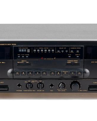 doppia piastra stereo dolbysystem