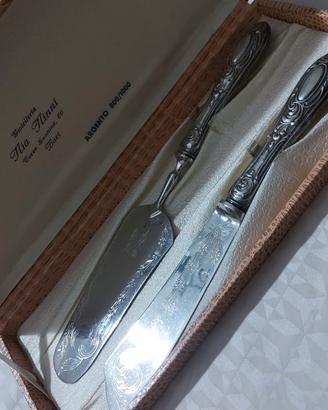 Coppia posate argento 800 vintage