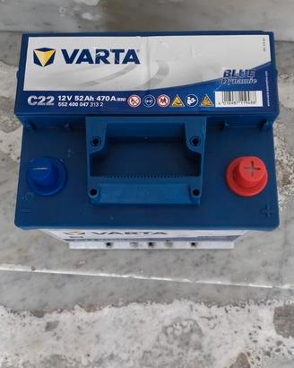 Batteria auto Varta 12v 52Ah 470A