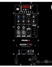 Cassa audio amplificata