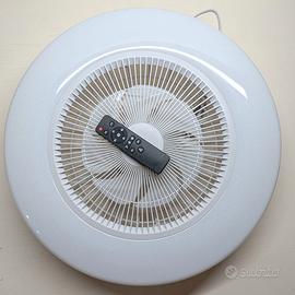 Lampadario ventilatore da soffitto intec Ponente 