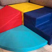 Blocchi in spugna per gioco motorio psicomotorio