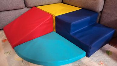 Blocchi in spugna per gioco motorio psicomotorio