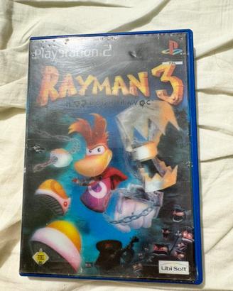 Rayman 3 ps2 cover olografica