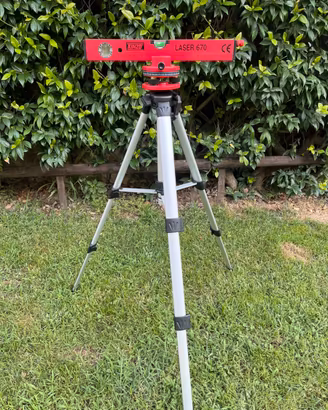 Livella laser a bolla con treppiede Kinzo - Laser
