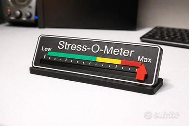 Stressometro - gadget divertente da scrivania
