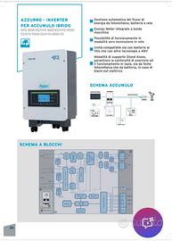 🌞 Impianto Fotovoltaico da 6kW con 5 Batterie