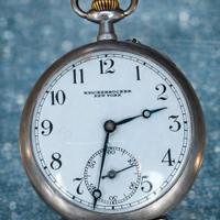 orologio da tasca in argento 