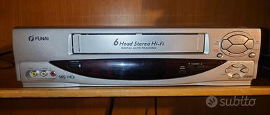 VHS Funai 6 testine hi-fi